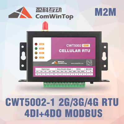 Porcellana Modulo senza fili di CWT5110 Modbus RTU GPRS I O con un monitoraggio di 4 Di 4Do Environmental fornitore