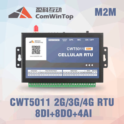 Porcellana Allarme industriale del regolatore di CWT5111 SMS GSM RTU con 8Di 8Do 4Ai 3G facoltativo 4G fornitore